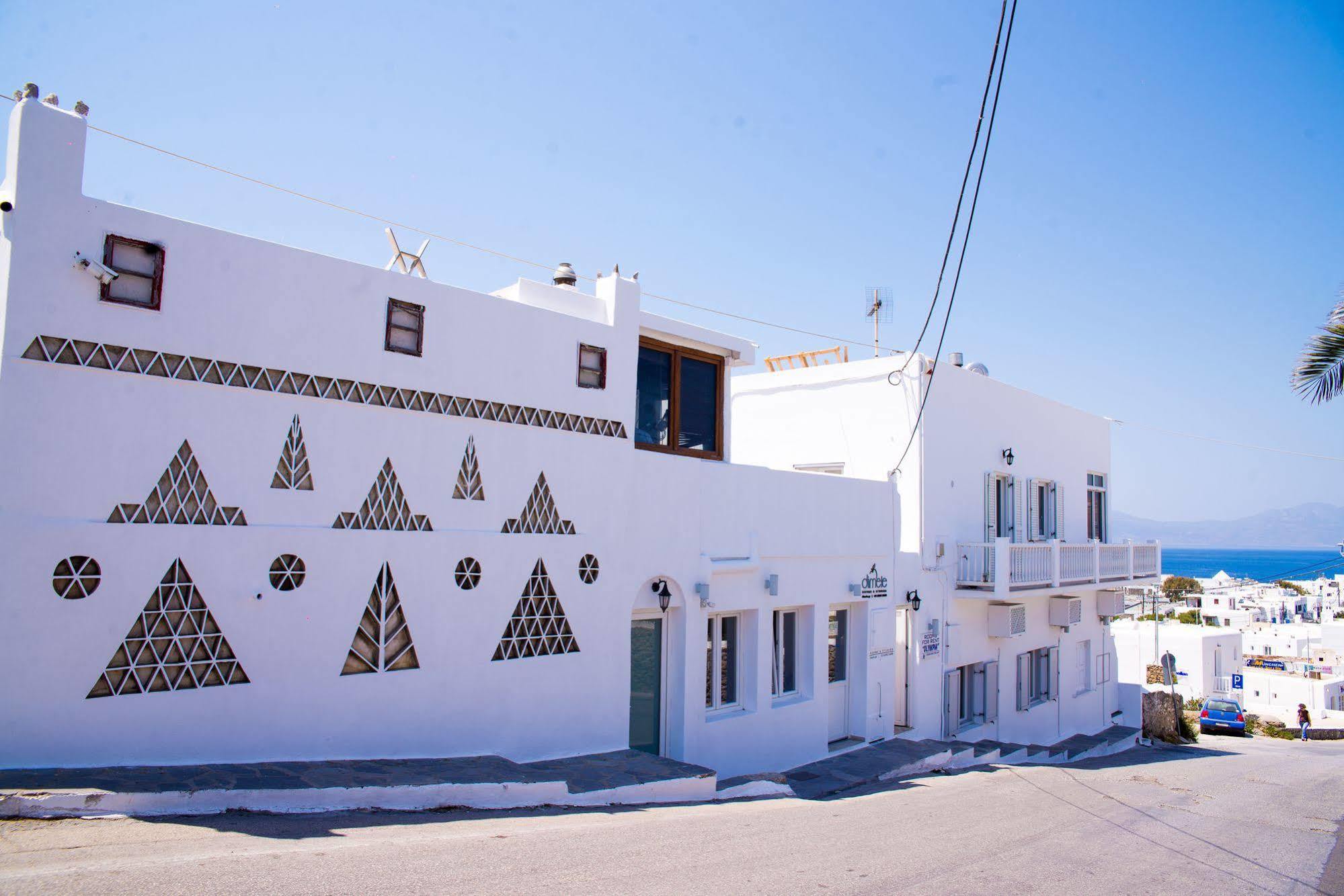 Dimele Rooms & Studios Mykonos Town エクステリア 写真