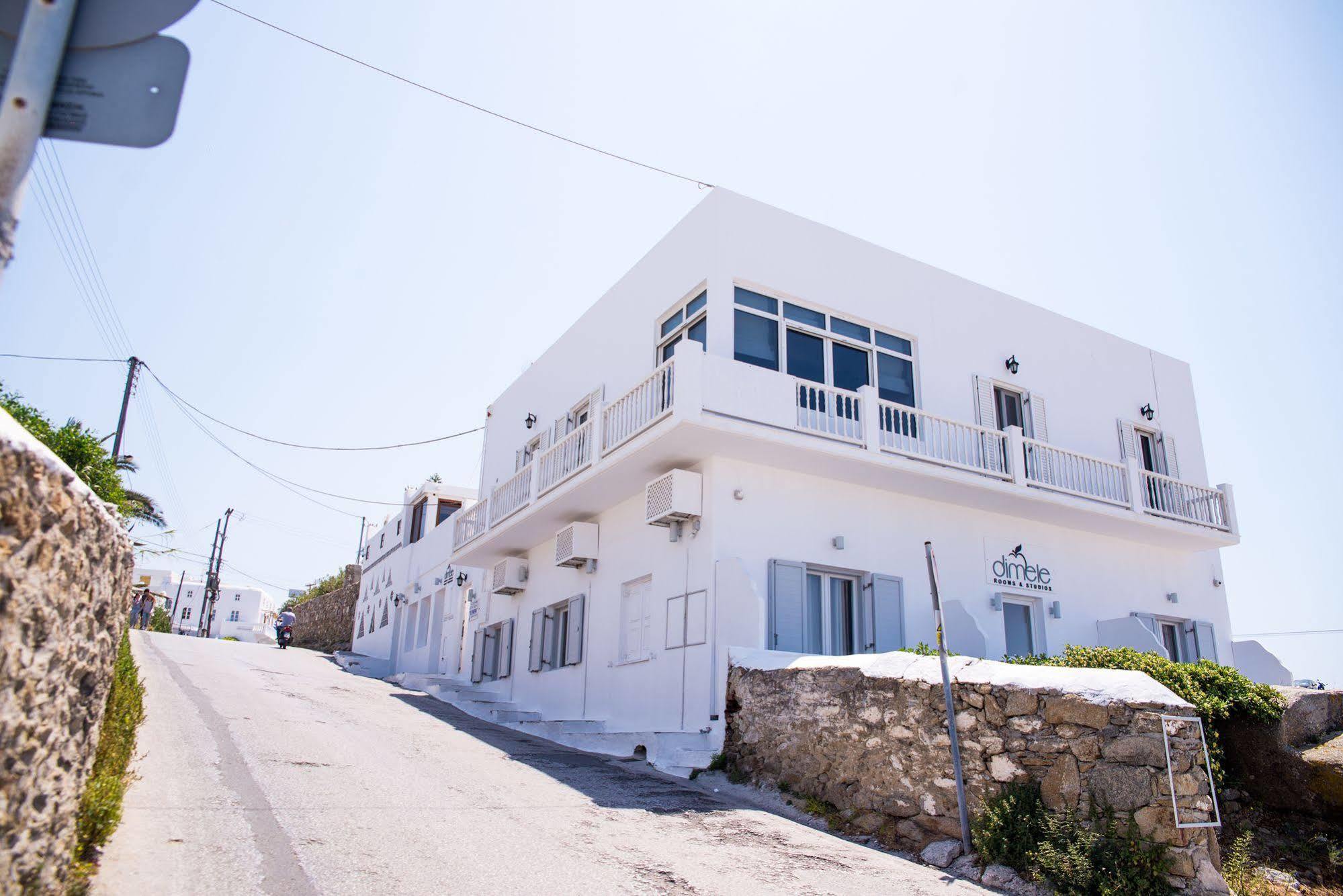 Dimele Rooms & Studios Mykonos Town エクステリア 写真